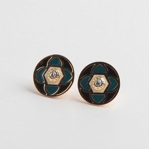 henri bendel Jewelry - Henri Bendel Enamel Four-leaf Clover Earrings henri bendel Jewelry - Henri Bendel Enamel Four-leaf Clover Earrings